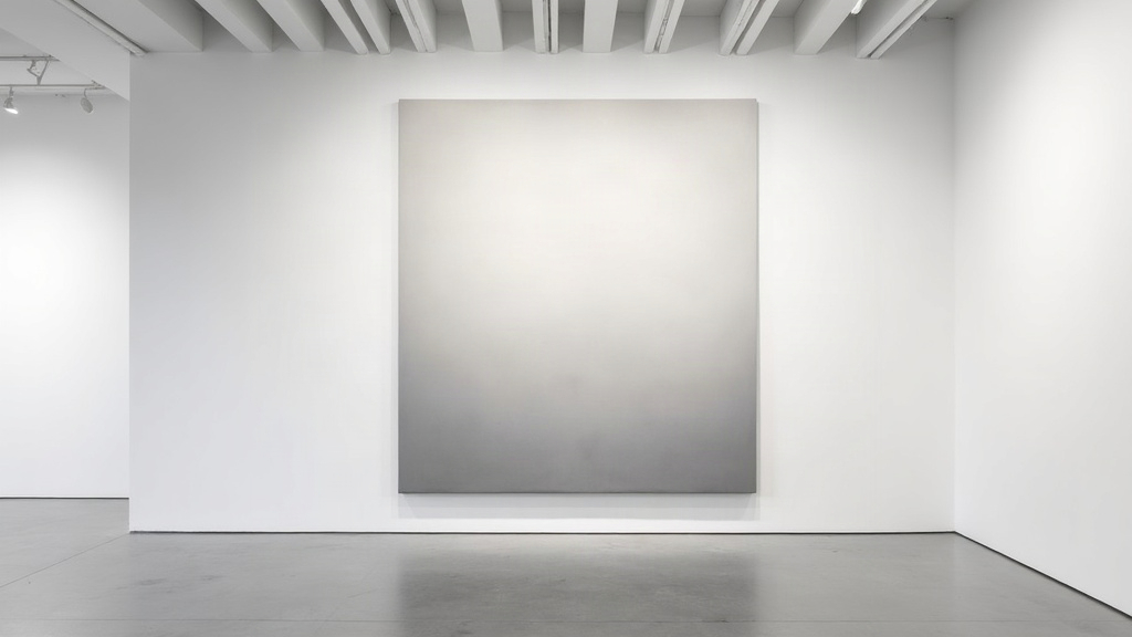 Installation view, white-cube gallery